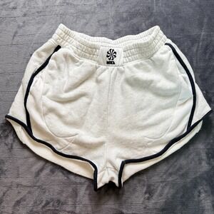 Nike Womens Move To Zero High Rise Sweat Shorts Gray Size XS Athletic Sporty